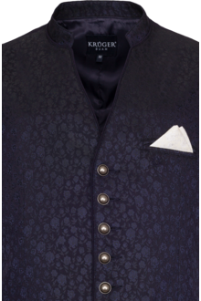 Herren Trachtenweste Blau