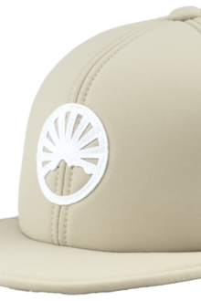 Kinder Cap faltbar mit Klettverschluss sand