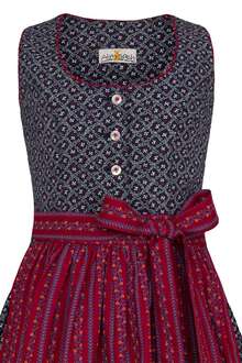 Kinder Dirndl blau rot