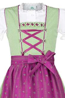 Kinderdirndl grn beere mit Bluse