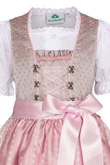 Kinderdirndl mit Bluse rosa