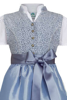 Mdchen Babycord-Dirndl hellblau