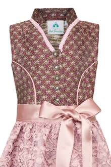 Kinder Teenie Dirndl weinrot