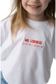 Kinder T-Shirt 'Bavarian Fastfood' wei
