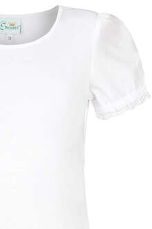 Mädchen Trachten-Shirt weiß