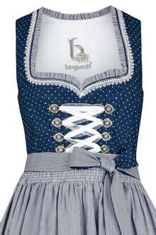 Dirndl kurz marine