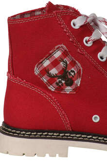 Sneaker Jacky rot/braun rustikal