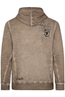 Herren Kapuzenpullover 'Knig Ludwig' beige