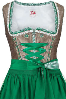 Dirndl Midi taupe-grn