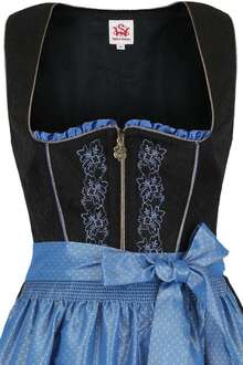 Dirndl mittel schwarz blau