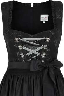 Dirndl lang festlich schwarz