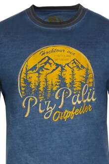 Herren T-Shirt schieferblau