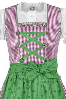 Kinderdirndl beere grn mit Bluse