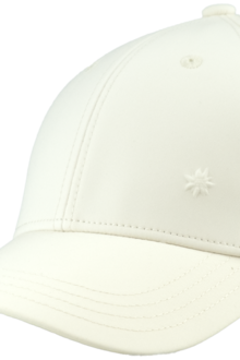 Unisex Cap mit Edelwei-Design aus Stretchmaterial natur
