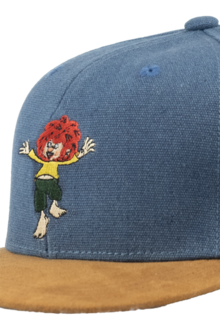 Unisex Cap 'Pumuckl tanzt' mit Baumwoll Canvas dunkelblau