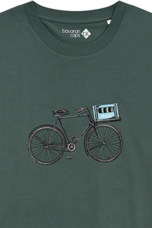 Herren T-Shirt 'Expresslieferdienst' dunkelgrn