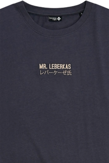Herren T-Shirt 'Mr. Leberkas' anthrazit