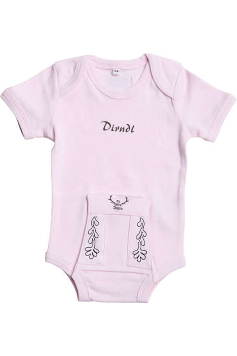 Babybody rosa 'Dirndl'