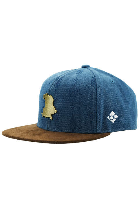 Snapback Cap Bayern blau braun