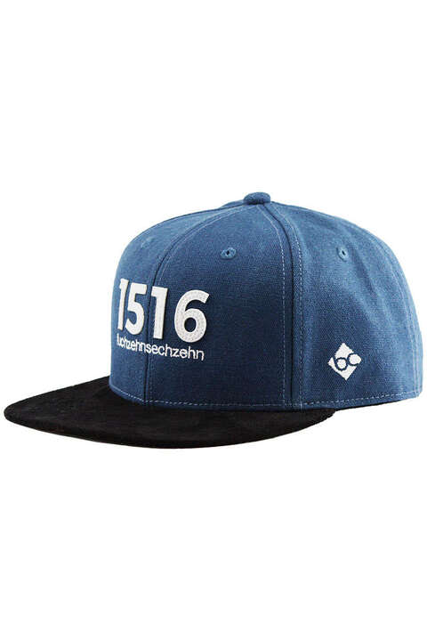 Snapback Cap '1516' dunkelblau