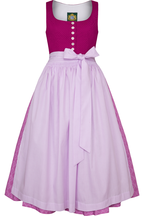 Baumwolldirndl lang beere