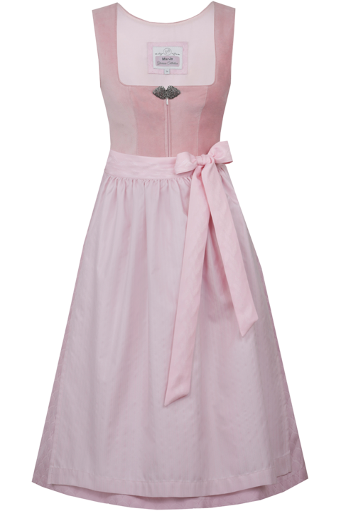 Midi-Dirndl puderrosa