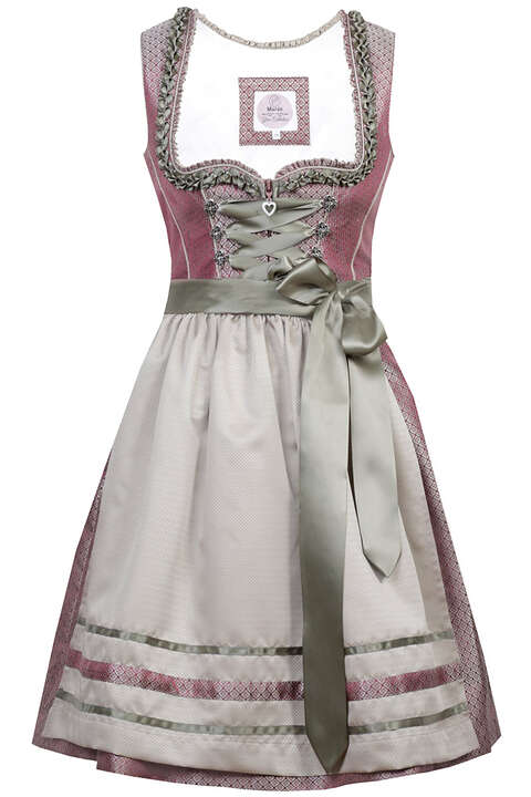 Mini-Dirndl Beere Oliv