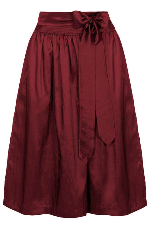 Dirndlschrze 70cm bordeaux