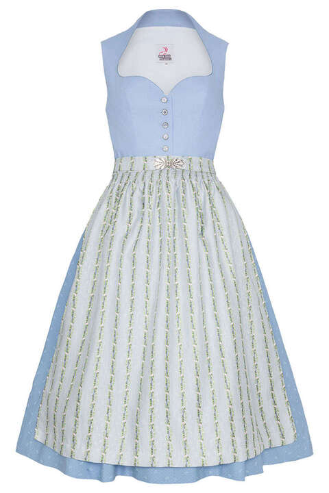 Leinendirndl hellblau