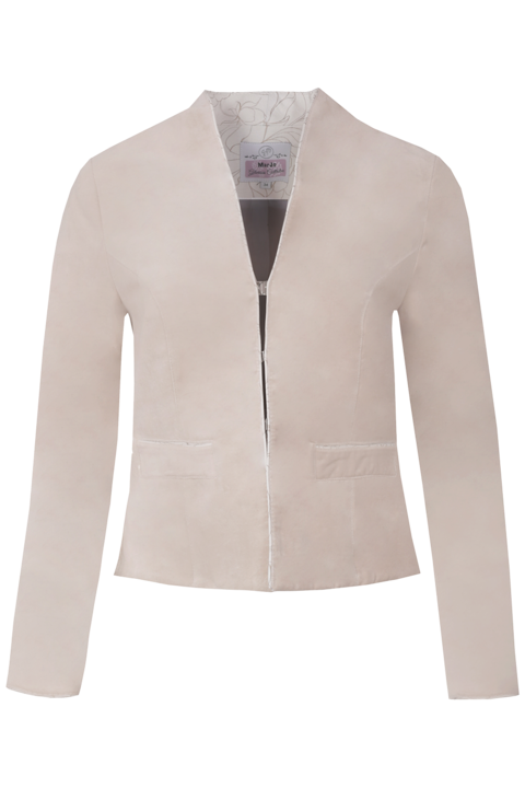 Damen Trachtenblazer taupe