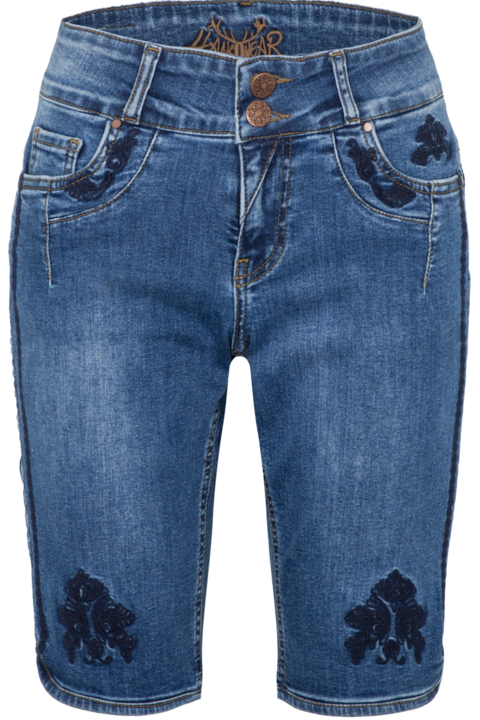Damen Trachtenjeans Bermuda denim