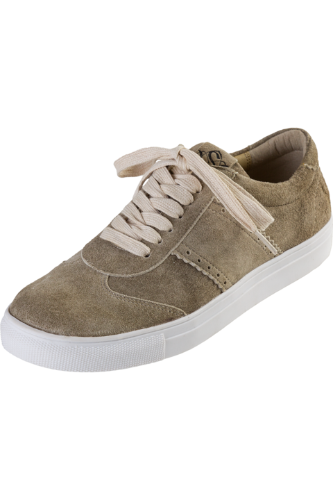 Damen Trachten Sneaker Leder whisky
