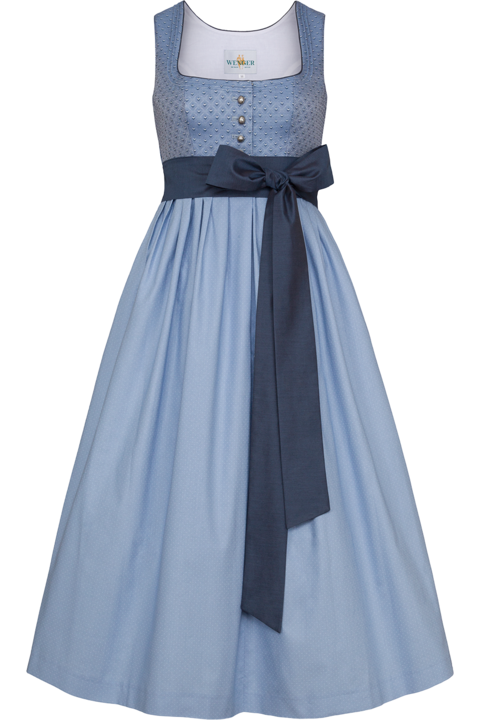 Umstandsdirndl hellblau