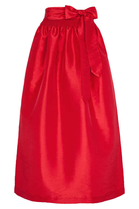 Dirndl-Schrze rot 90cm