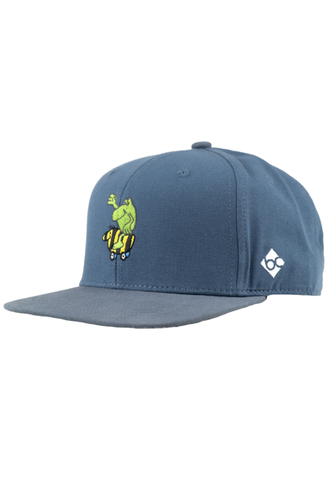 Janosch-Cap 'Tigerententaxi' Snapback blau