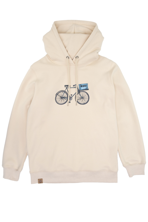 Herren Pullover 'Expresslieferdienst' beige