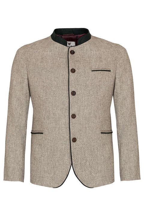 Herren Trachtensakko taupe grn