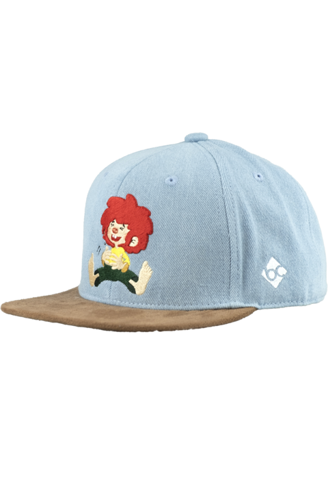 Kinder Cap 'Pumuckl V2' aus Denim denim