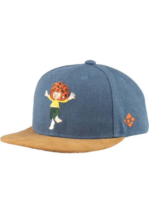 Kinder Cap 'Pumuckl tanzt' in Jeansoptik dunkelblau
