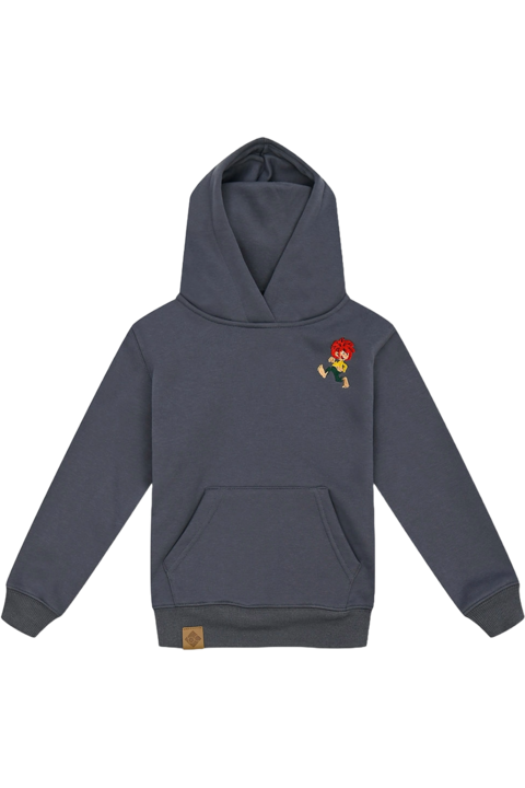 Kinder Hoodie Pumuckl 'Grantig by nature' graublau