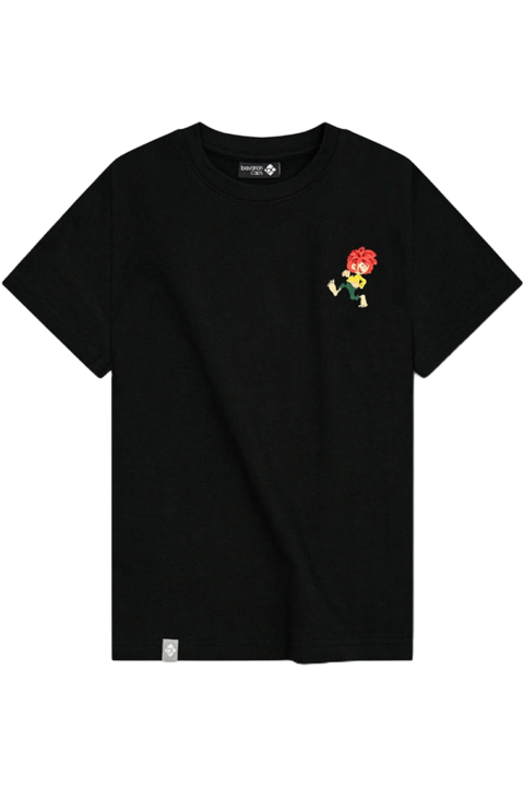 Kinder T-Shirt Pumuckl 'Grantig by nature' schwarz