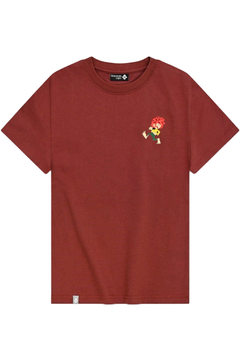 Kinder T-Shirt Pumuckl 'Grantig by nature' dunkelrot