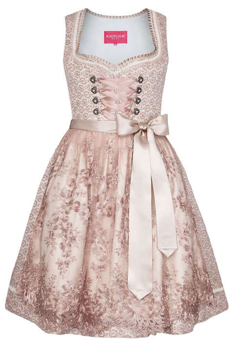 Mini Dirndl altrosa