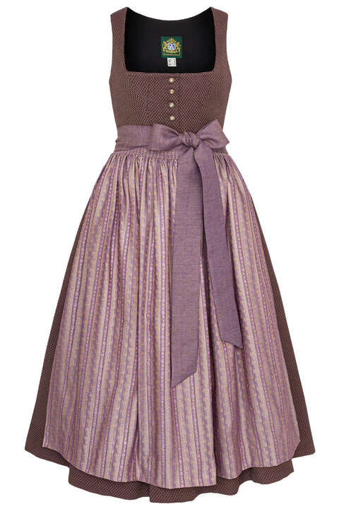 Dirndl mauve lang