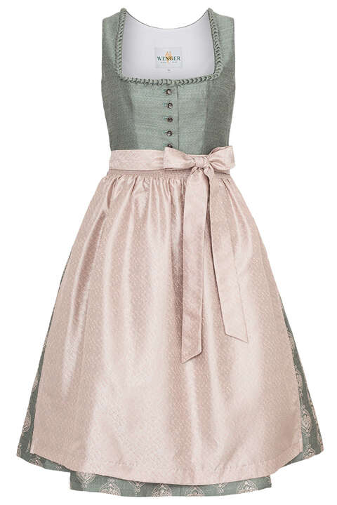 Midi- Dirndl salbei