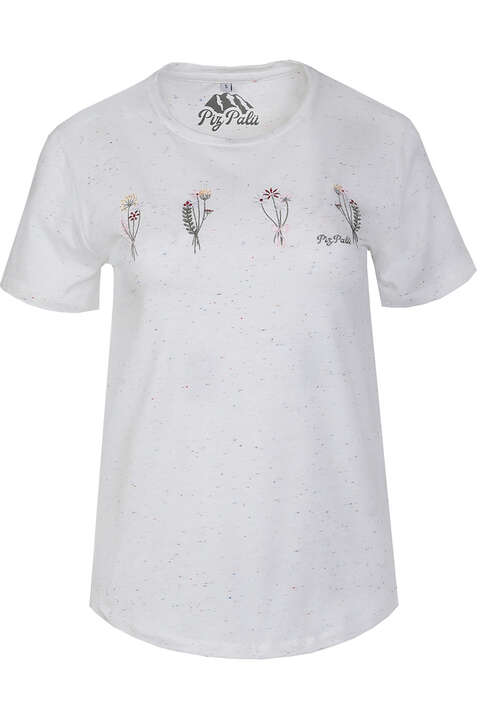 Damen T-Shirt 'Blumenstrue' yetiwei