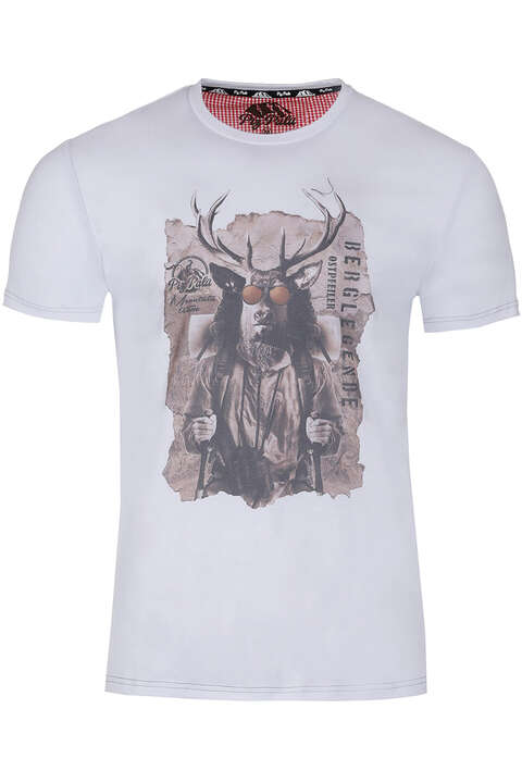 Herren T-Shirt Berglegende edelwei