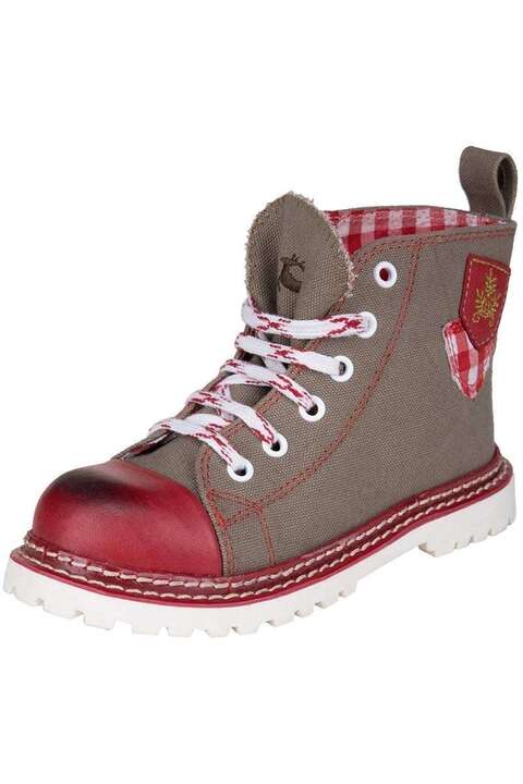 Kinder Stiefel helloliv rot