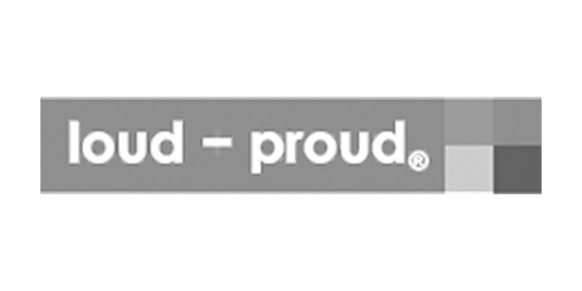 Markenlogo loud + proud