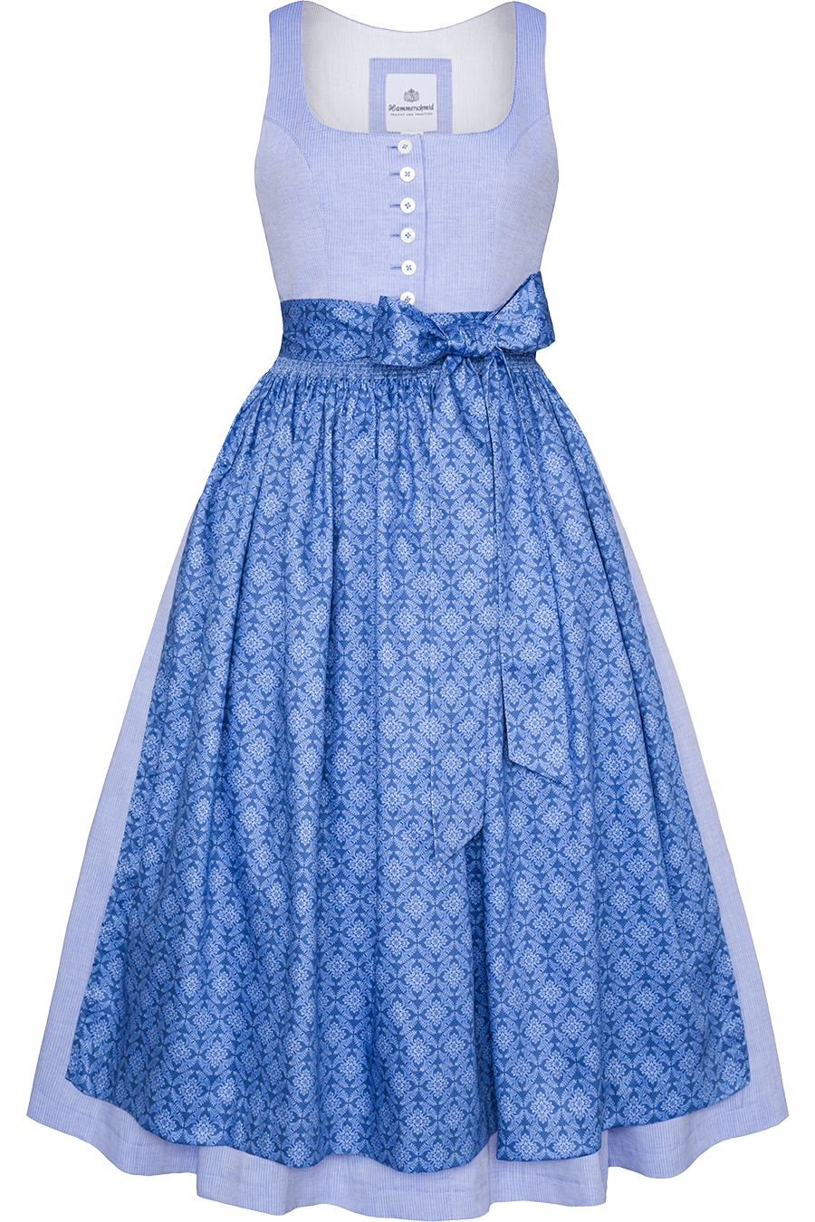 49-BLAU GEMUSTERT
